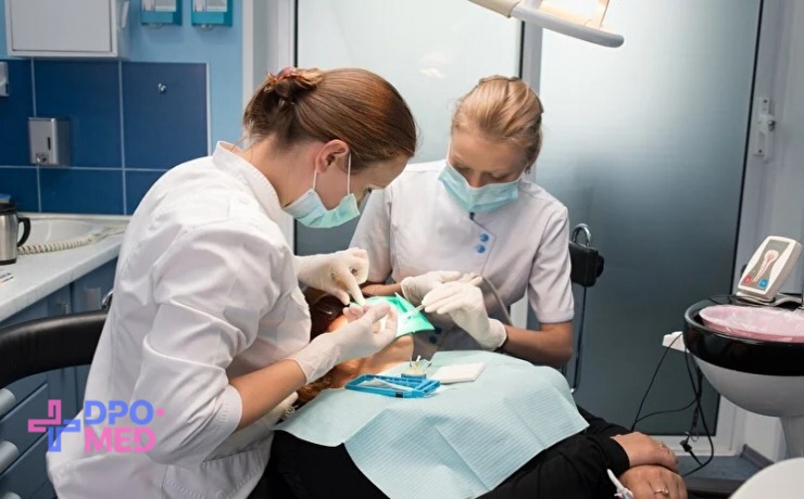 Дистанционное обучение ассистента стоматолога с сертификатом